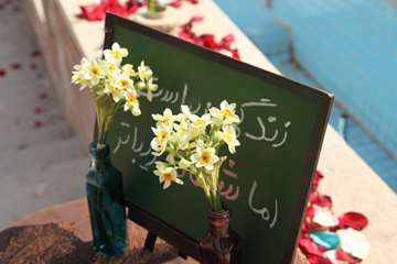 مراسم سالگرد تدفین شهدای گمنام دانشگاه 